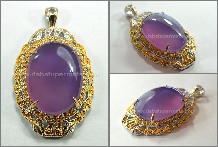 Batu Chalcedony Permata