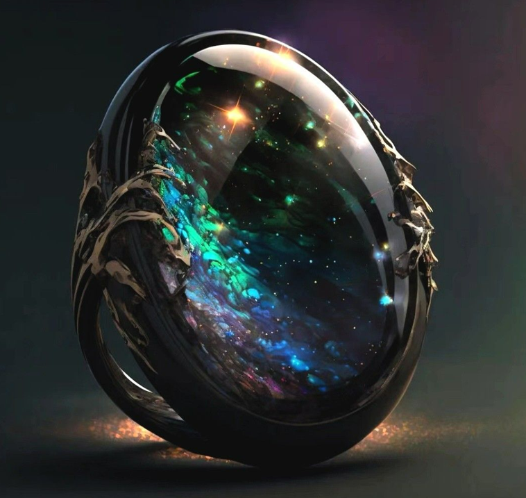 Black Opal Batu Permata Misterius Penuh Kilau Magis