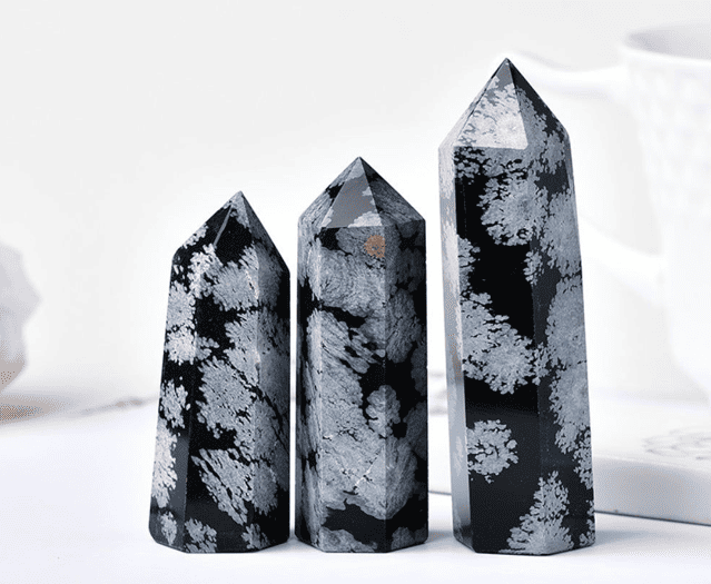 Snowflake Obsidian