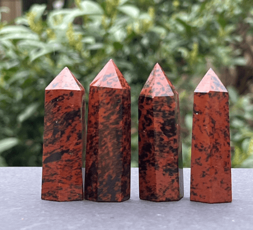 Mahogany Obsidian Batu Vulkanik dengan Sentuhan Elegan