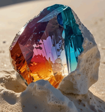 Batu Fluorite Permata Pelangi yang Menjernihkan Pikiran